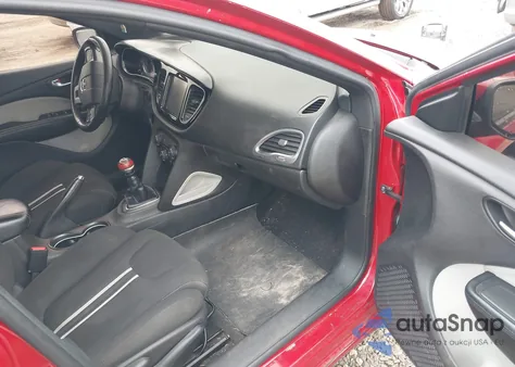 2013 Dodge Dart Rallye z USA, uszkodzony, nr VIN 1C3CDFBH3DD699005